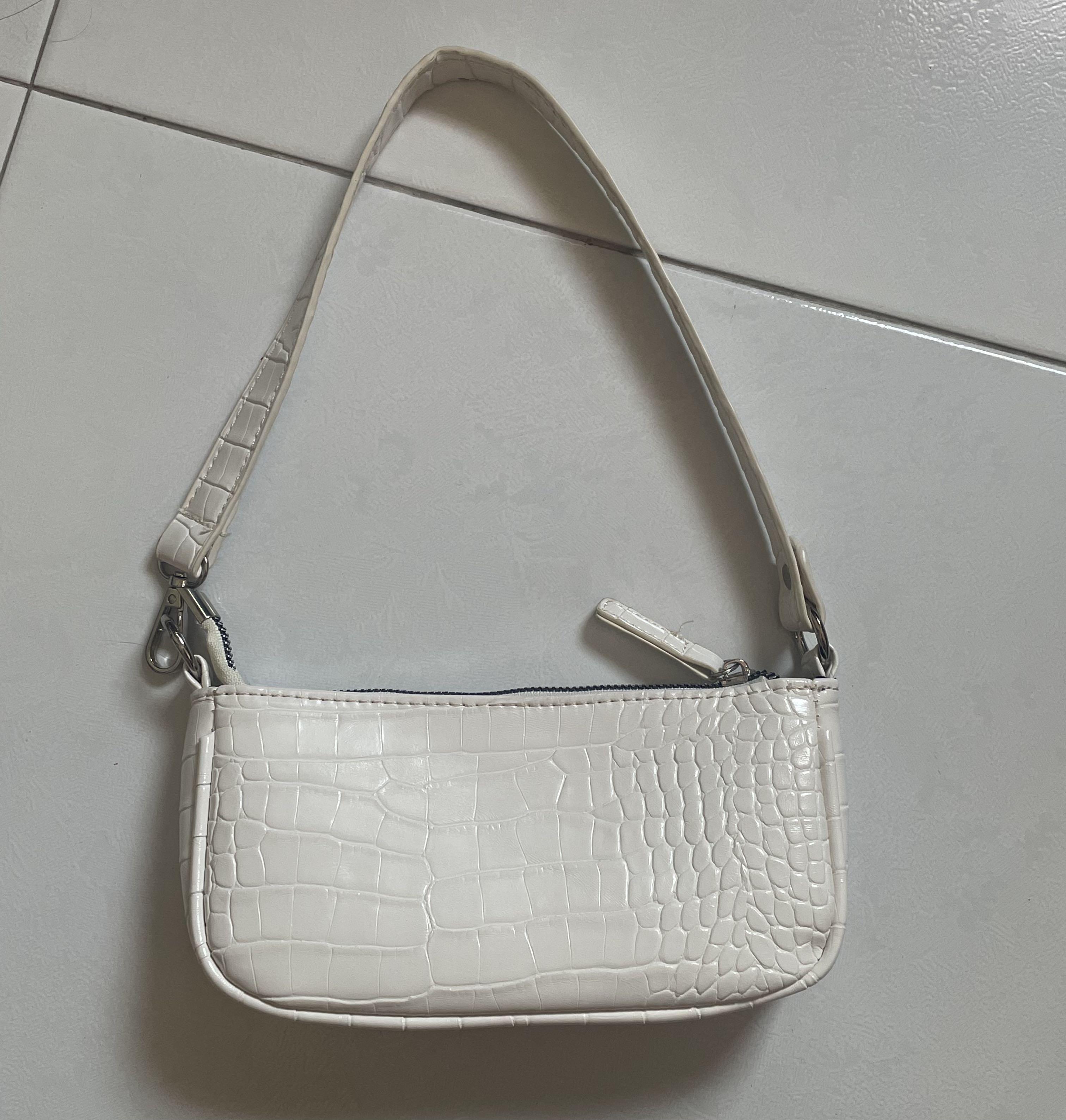 White on sale croc handbag