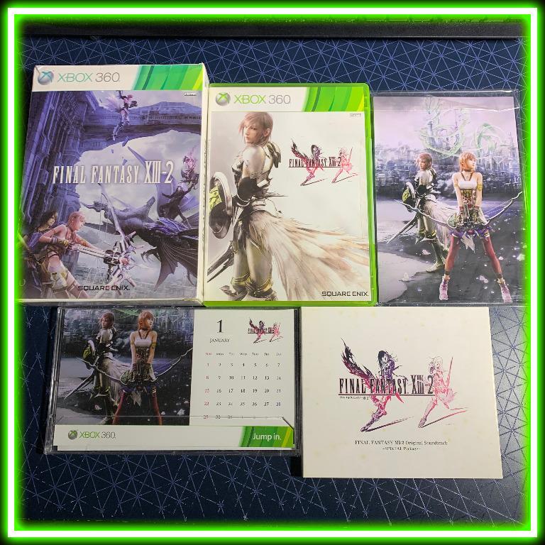 Xbox 360 – Final Fantasy XIII-2 Limited Collector's Edition, Video