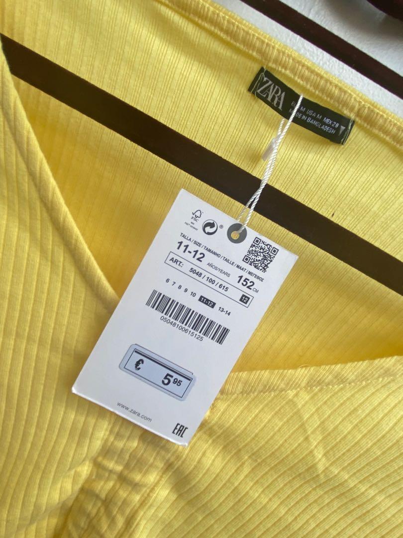 Zara front ruched longsleeves ribbed yellow (Category: Longsleeves) located in Quezon City. Submitted by 4k.collection (Listing ID 1078783574, Image 3). Description: .