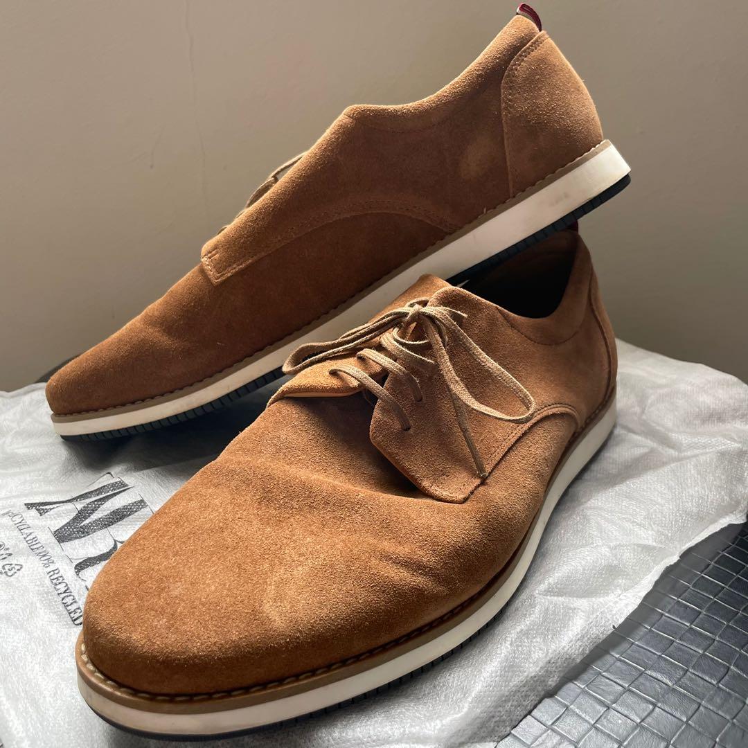 Zara man suede shoes hot sale
