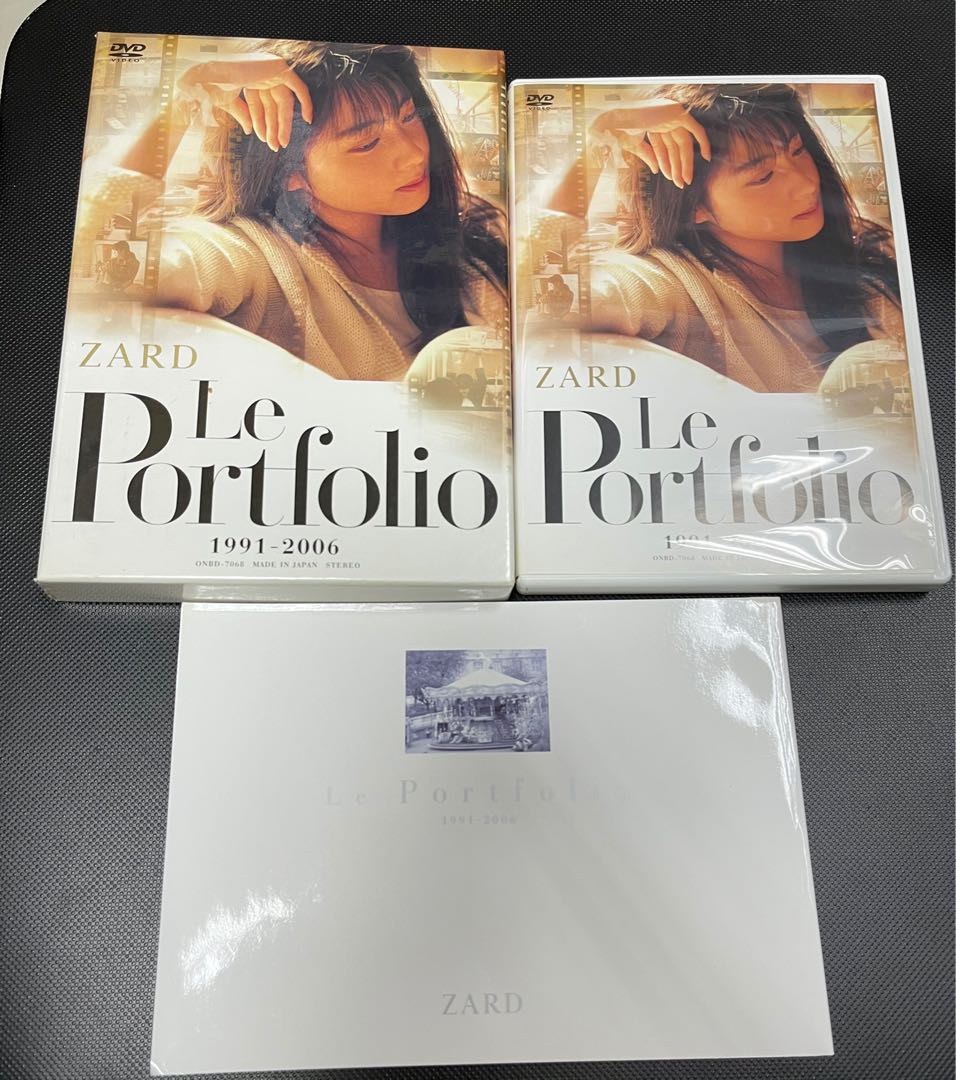 zard 坂井泉水Zard Le Portfolio 1991-2006 日本版DVD 靚聲靚畫面（碟