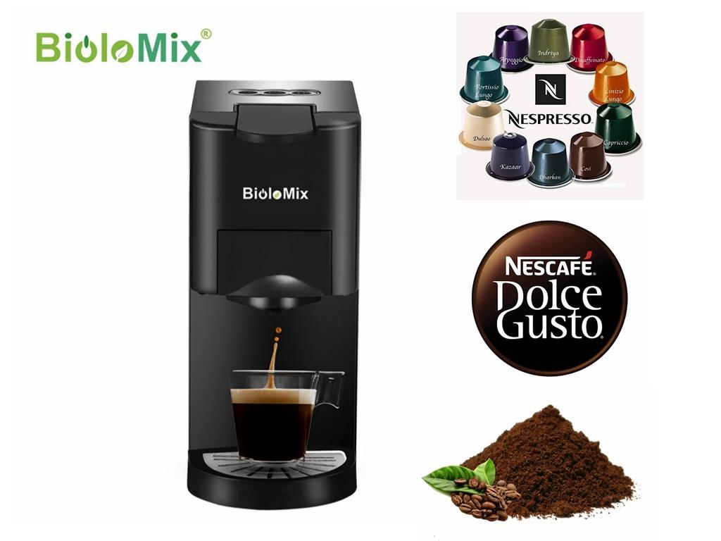 19 Bar 三合一全自動咖啡機膠囊咖啡粉均可使用Nespresso Dolce Gusto capsule Coffee Maker Coffee  Machine Coffee capsule machine #home22, 家庭電器, 廚房電器, 咖啡機及咖啡壺-