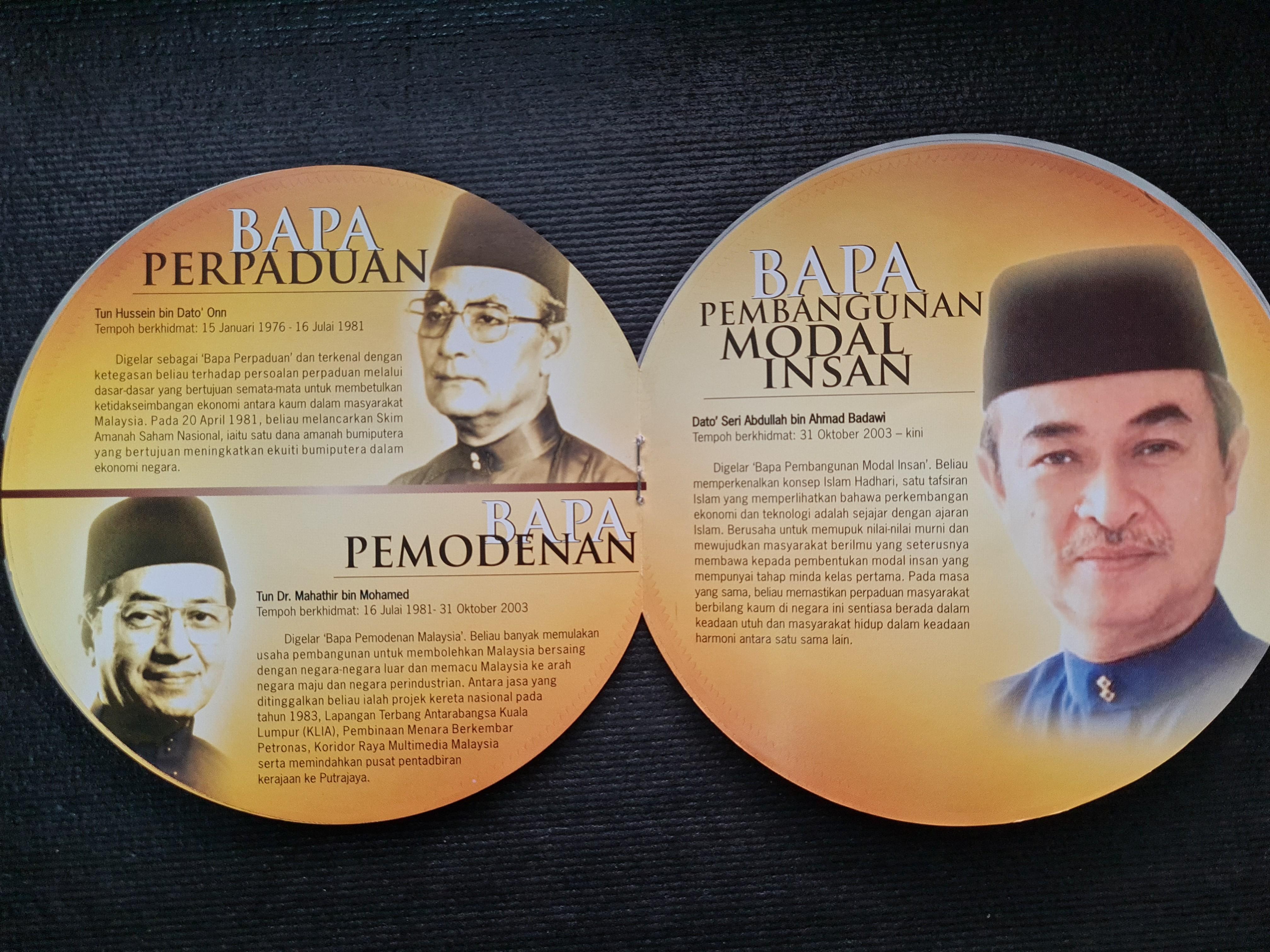 Tun Abdullah Ahmad Badawi Bapa Pembangunan Modal Insan