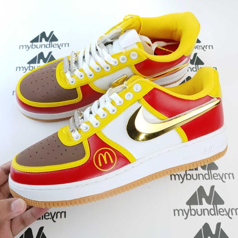 7-10UK Nike Air Force 1 Travis Scott MCD McDonald, Men's Fashion, Footwear,  Sneakers on Carousell