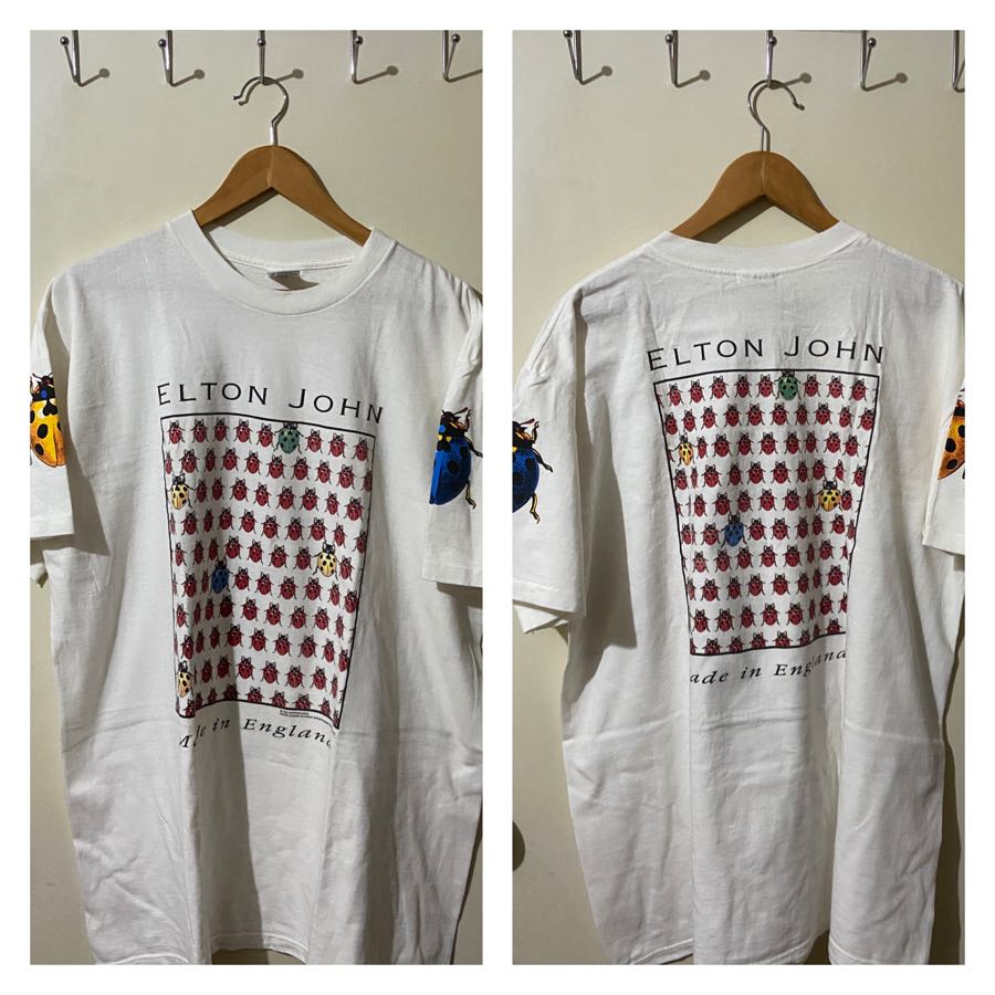 Elton john made sales in england shirt