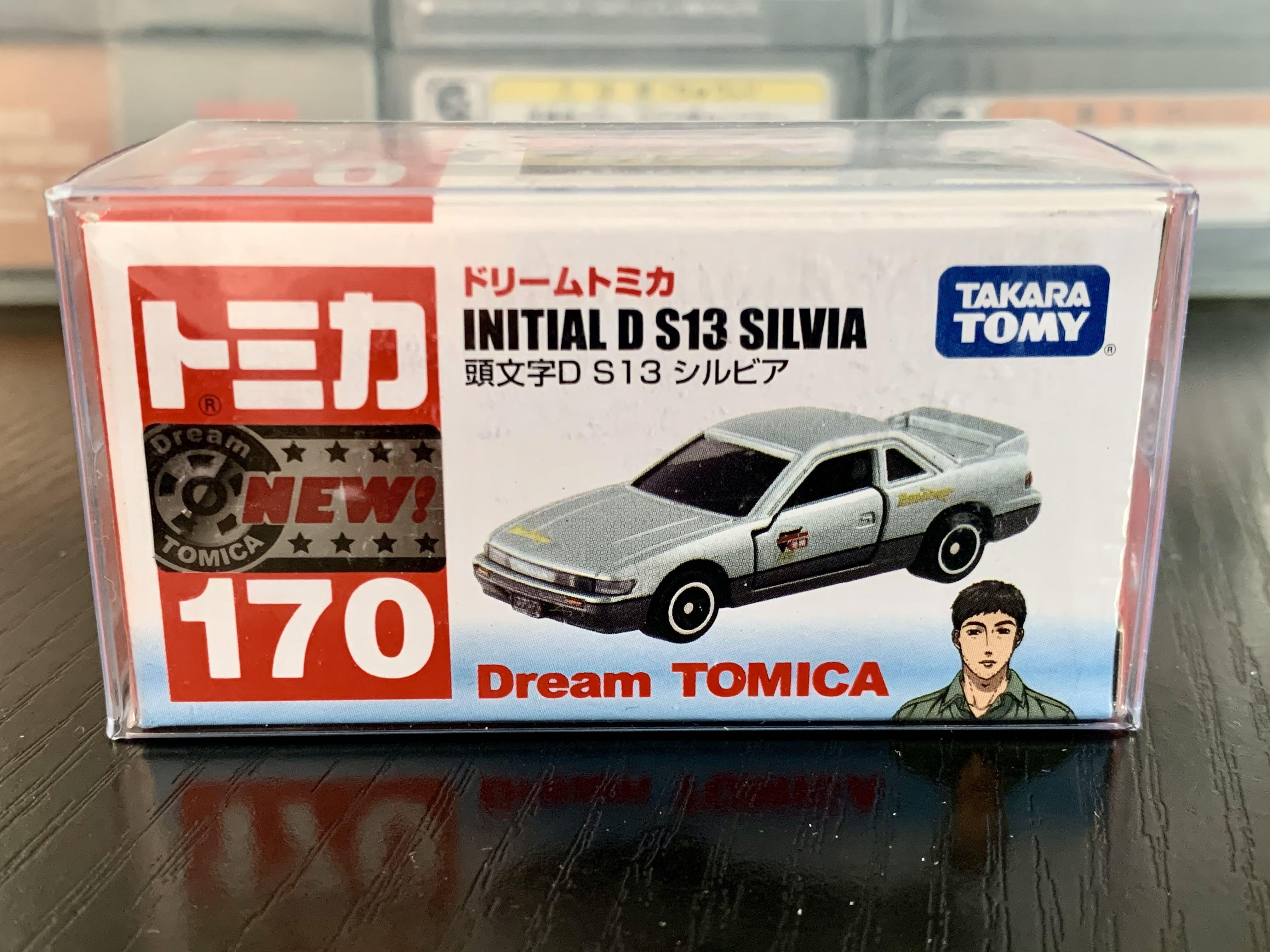 絕版全新有貼tomica Diecast Model Car No170 Initial D Nissan S13 Silvia 玩具 遊戲類 玩具 Carousell