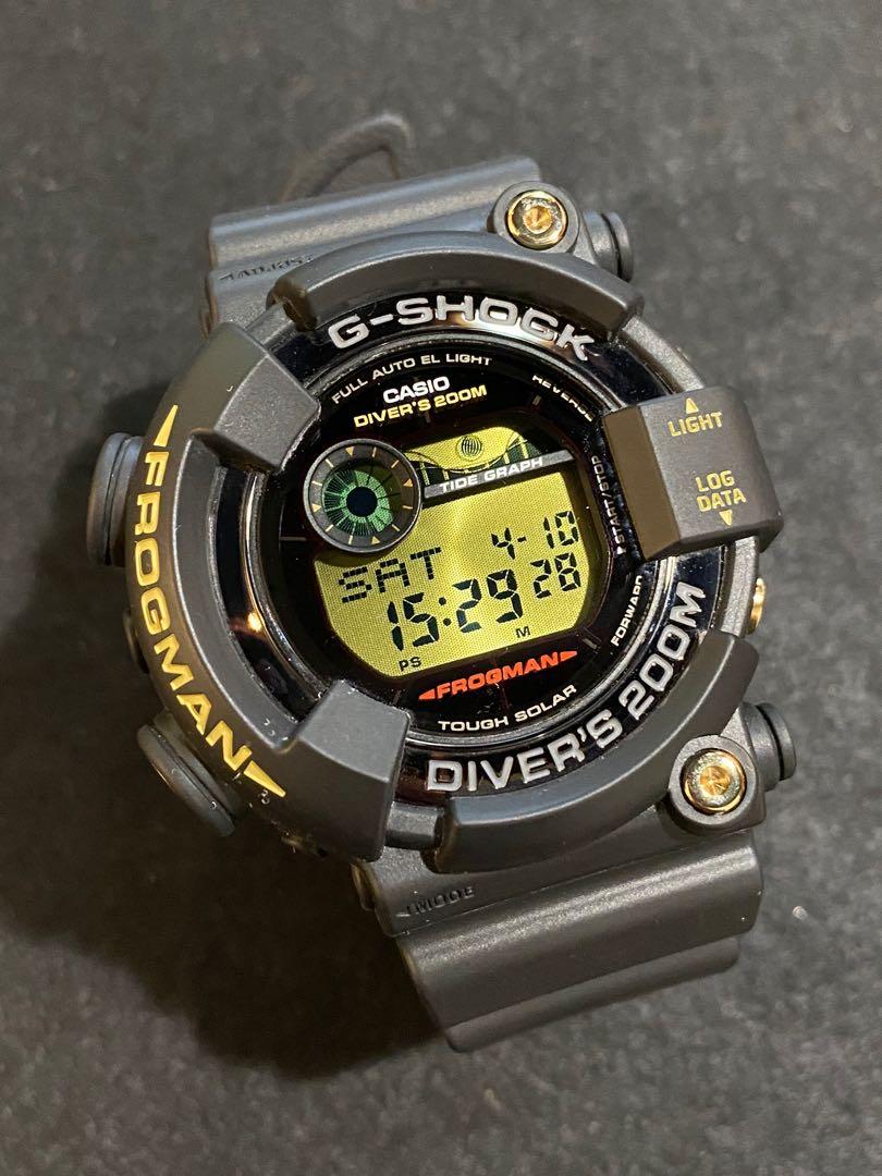 中古二手G-Shock 35th Anniversary ORIGIN GOLD Frogman GF-8235D-1B 