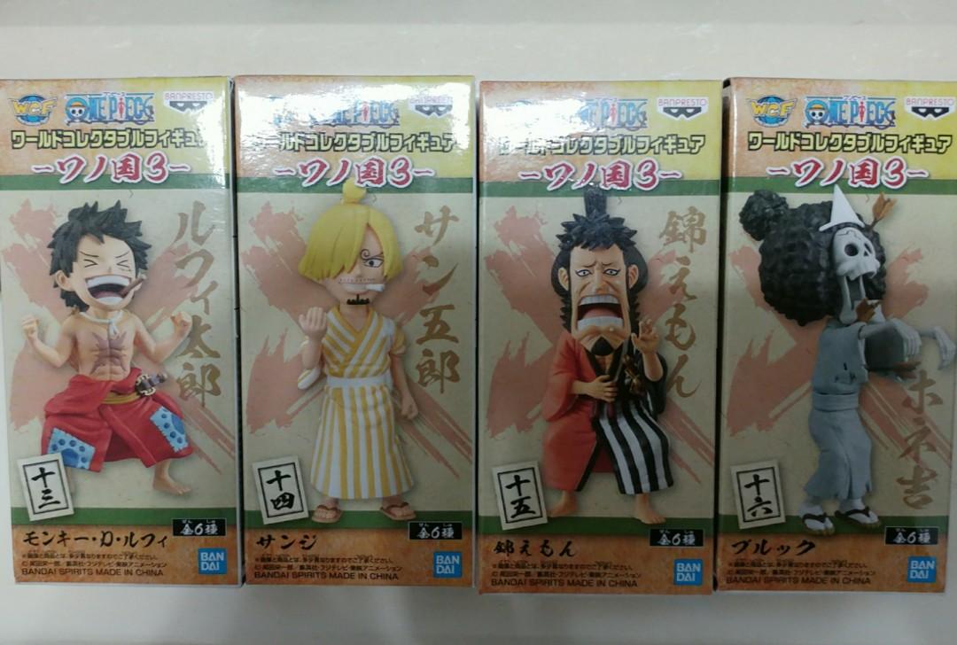 全新wcf 和之國3 三路飛山治 仔4種海外版海賊王one Piece 玩具 遊戲類 玩具 Carousell