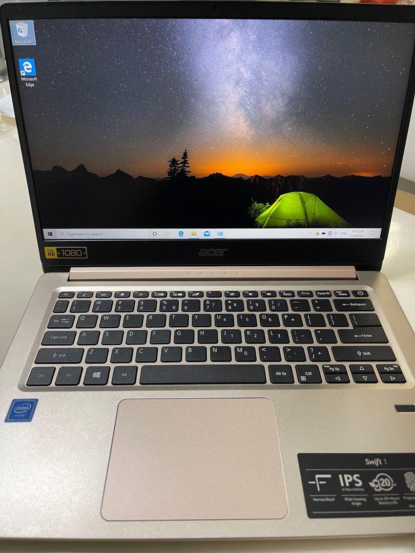 Acer Swift 1, Computers & Tech, Laptops & Notebooks on Carousell