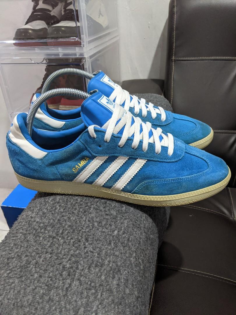 Adidas samba original blue new arrivals
