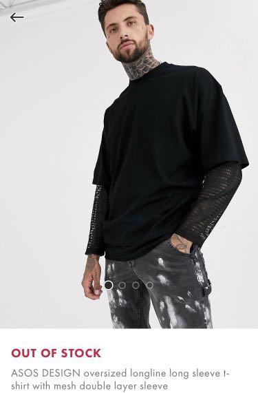 Fashion Oversize Women Turtleneck Mesh Shirt Top Blouse Long Sleeve t-shirt M L