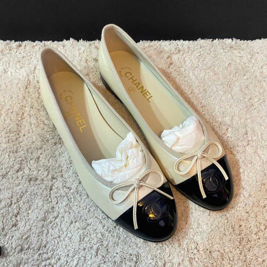 Authentic BNEW CHANEL DOLL SHOES Size 8c, Women's Fashion, Footwear, Flats  & Sandals on Carousell