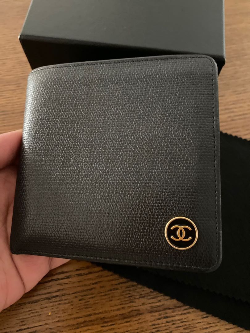 Authentic Chanel Men's Wallet, Men's Fashion, Watches & Accessories, Wallets  & Card Holders on Carousell