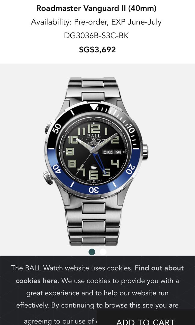 Ball roadmaster vanguard outlet