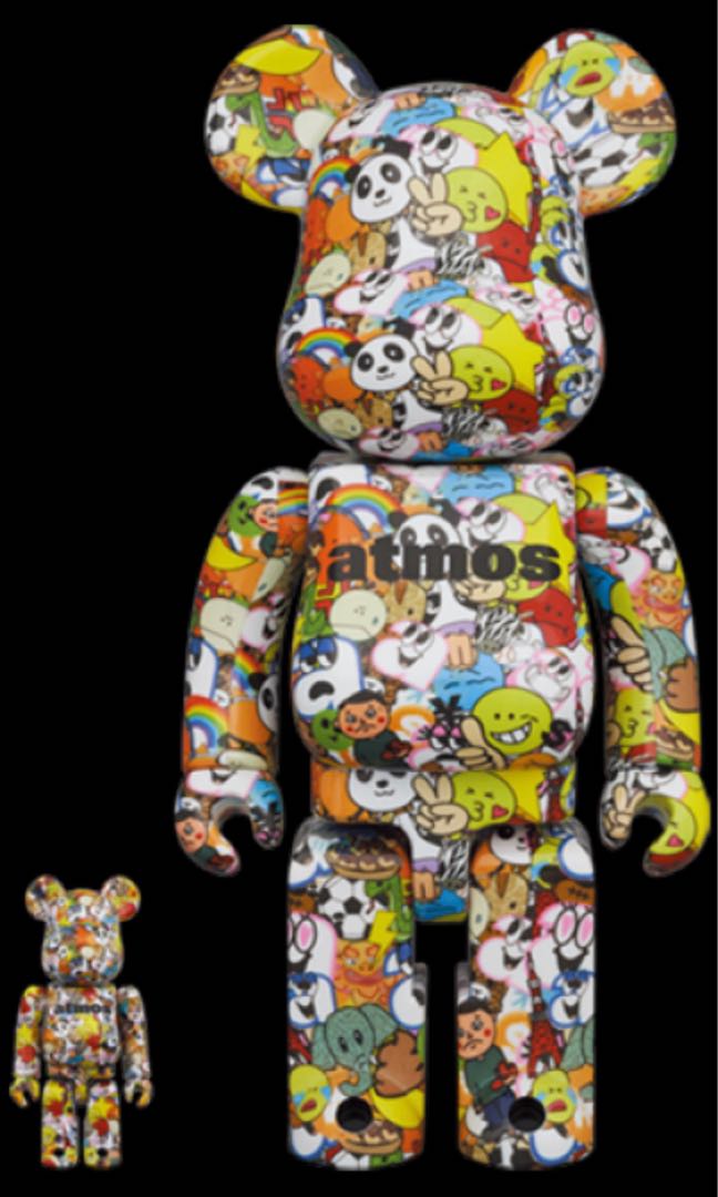 Bearbrick Atmos Emoji 400, Hobbies & Toys, Toys & Games on 