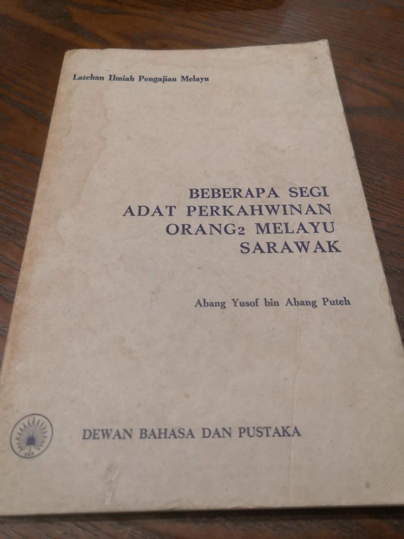 Beberapa segi adat perkahwinan orang melayu di sarawak, Books 