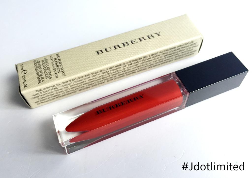 Burberry lip velvet military red best sale