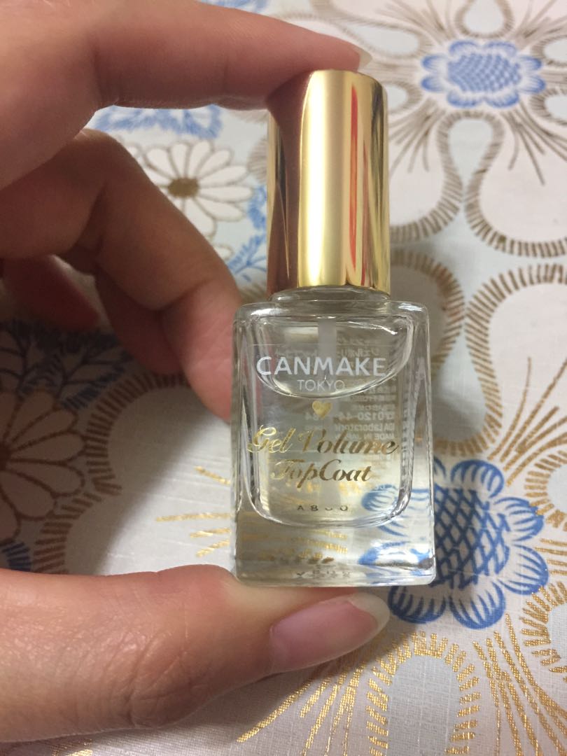 Canmake Gel Volume Top Coat 豐厚啫喱亮光油10ml 美容 化妝品 指甲美容 香水 其他 Carousell