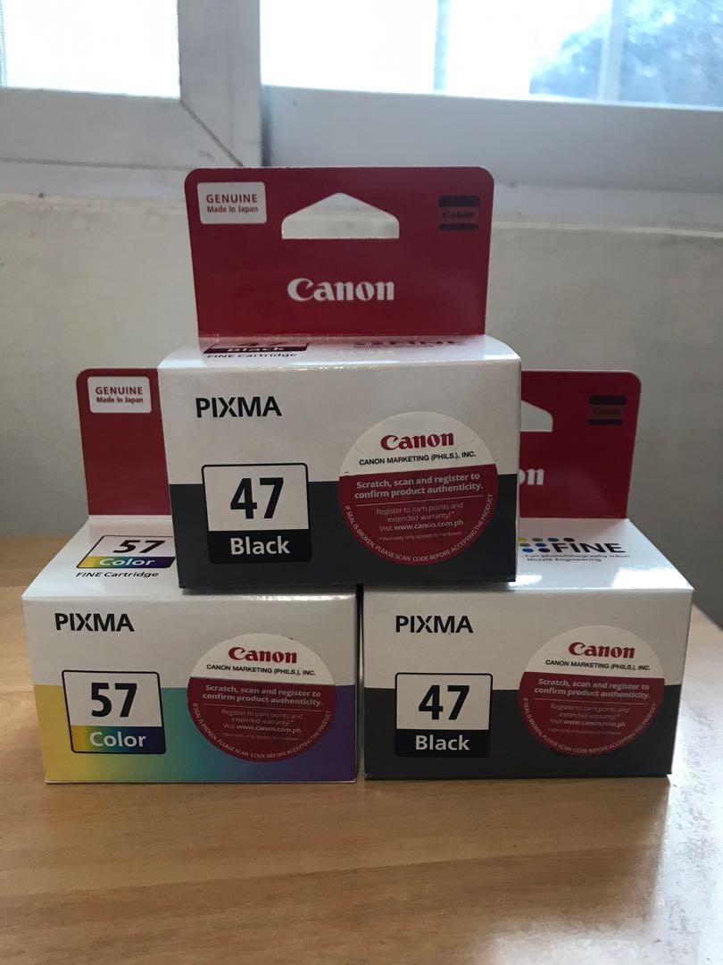 canon pixma 47 black