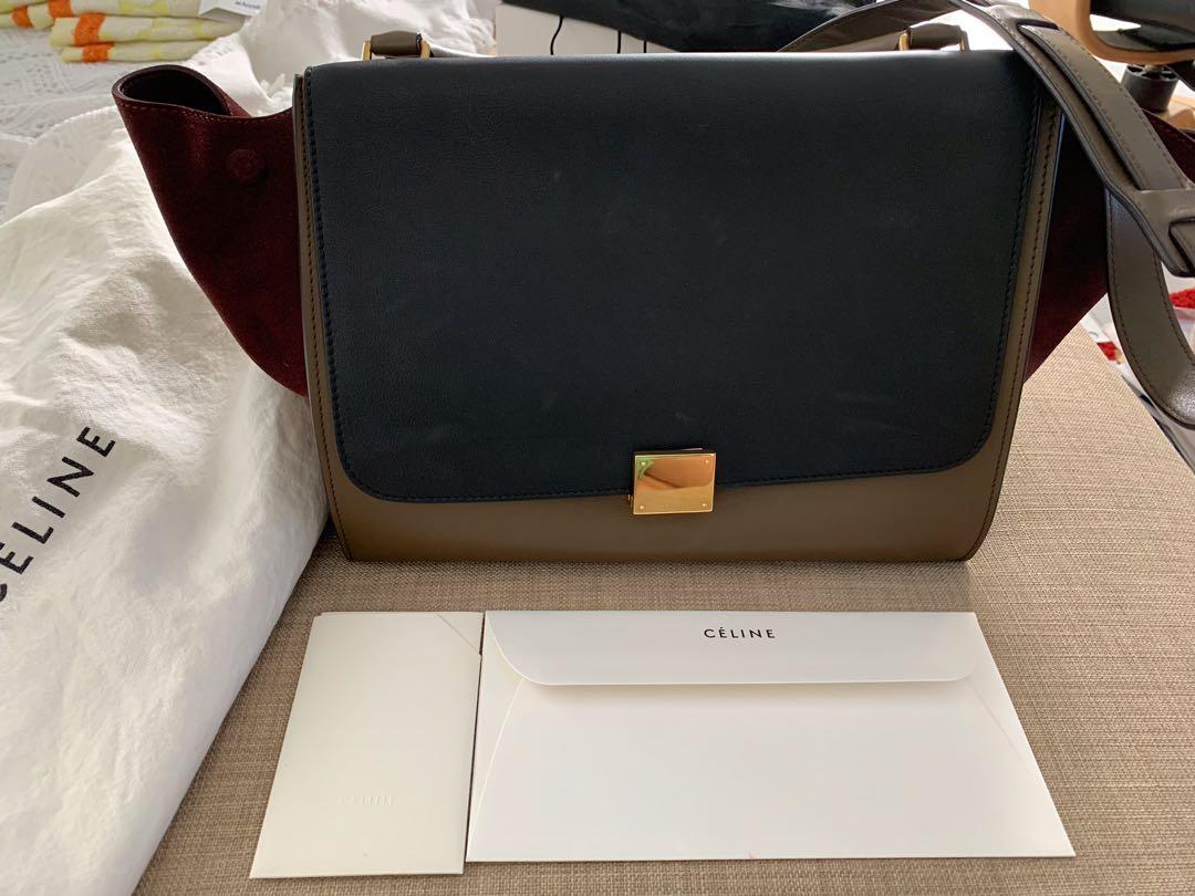Celine medium trapeze bag new arrivals