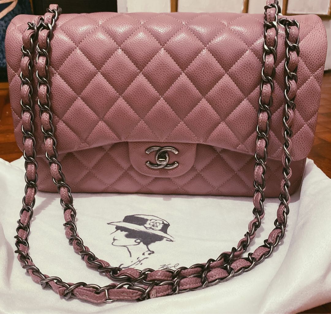 Chanel mauve sale bag