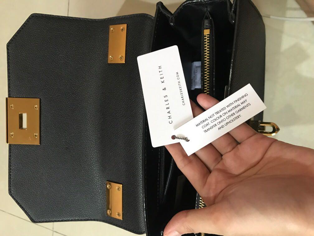 Charles and keith sling bag