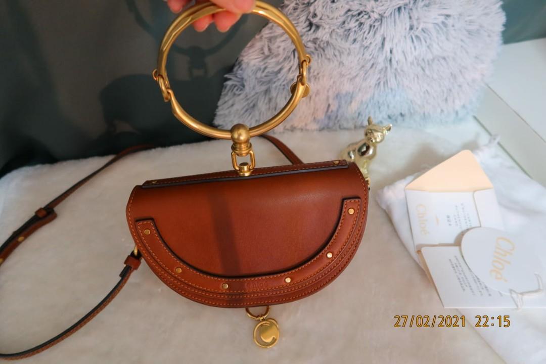 Chloe Nile half moon handcarry slingbag