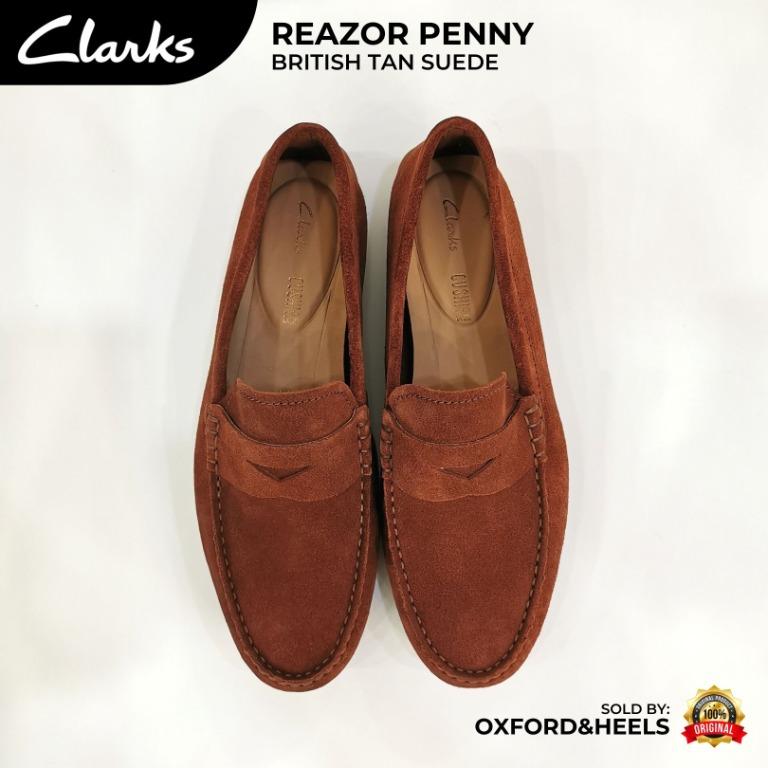 Clarks Reazor Penny Premium Men Casual Slip On Loafer Shoes Kasut Lelaki Original