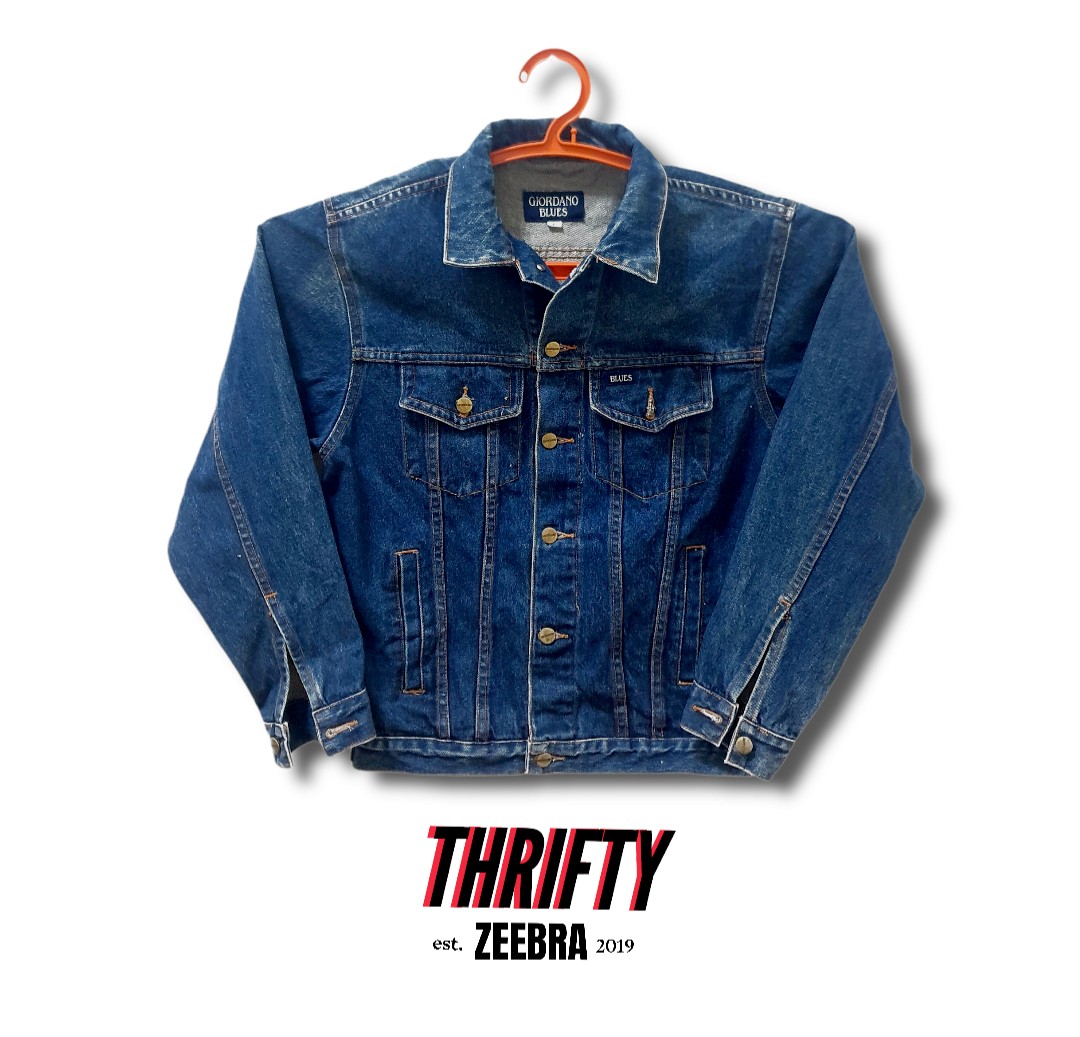 giordano blue jacket