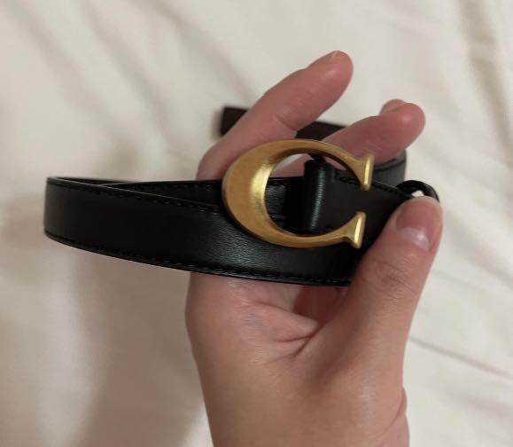 Coach 18mm belt Clearance