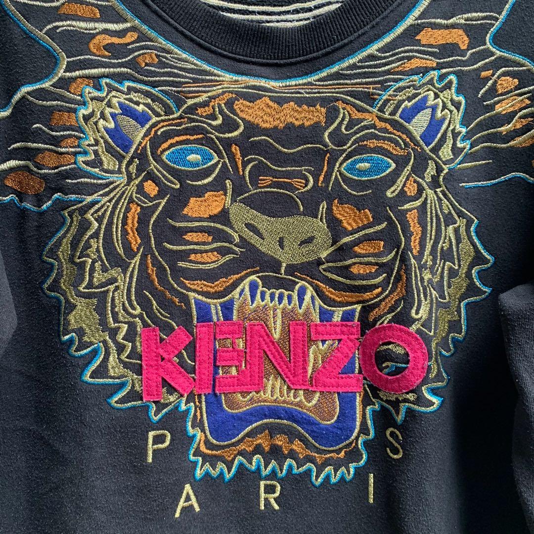 Crewneck KENZO PARIS Second, Fesyen 