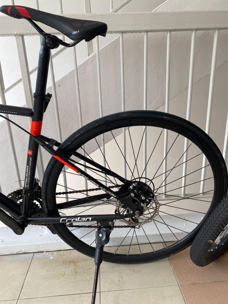 Crolan hybrid bike deals