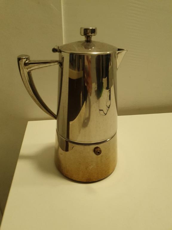 Cuisinox Roma Stainless Steel Moka Pot Stovetop Espresso Maker TV