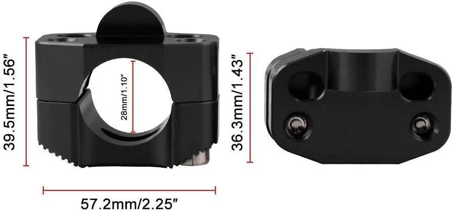 1 inch motorcycle handlebar clamps