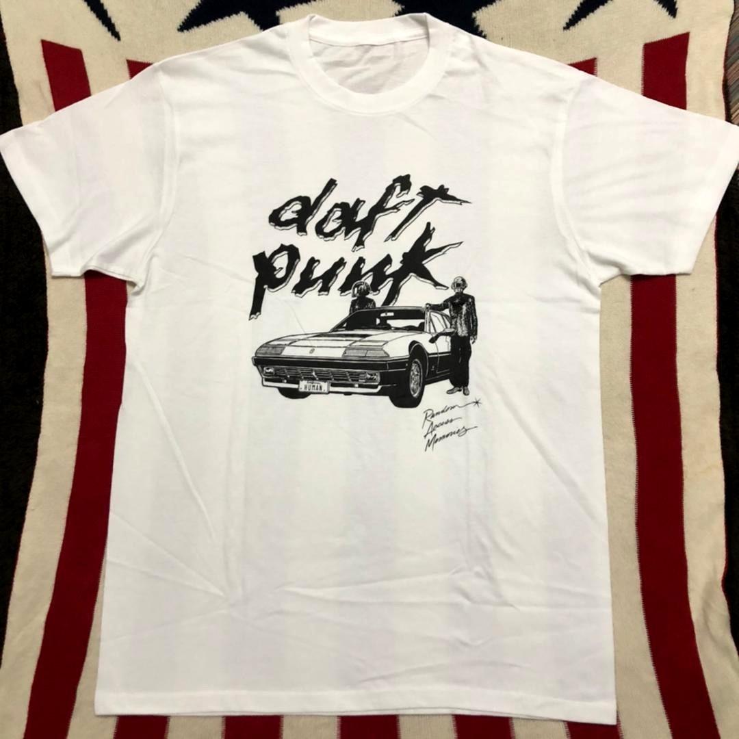 Daft Punk T shirt Men s Fashion Tops Sets Tshirts Polo Shirts on Carousell