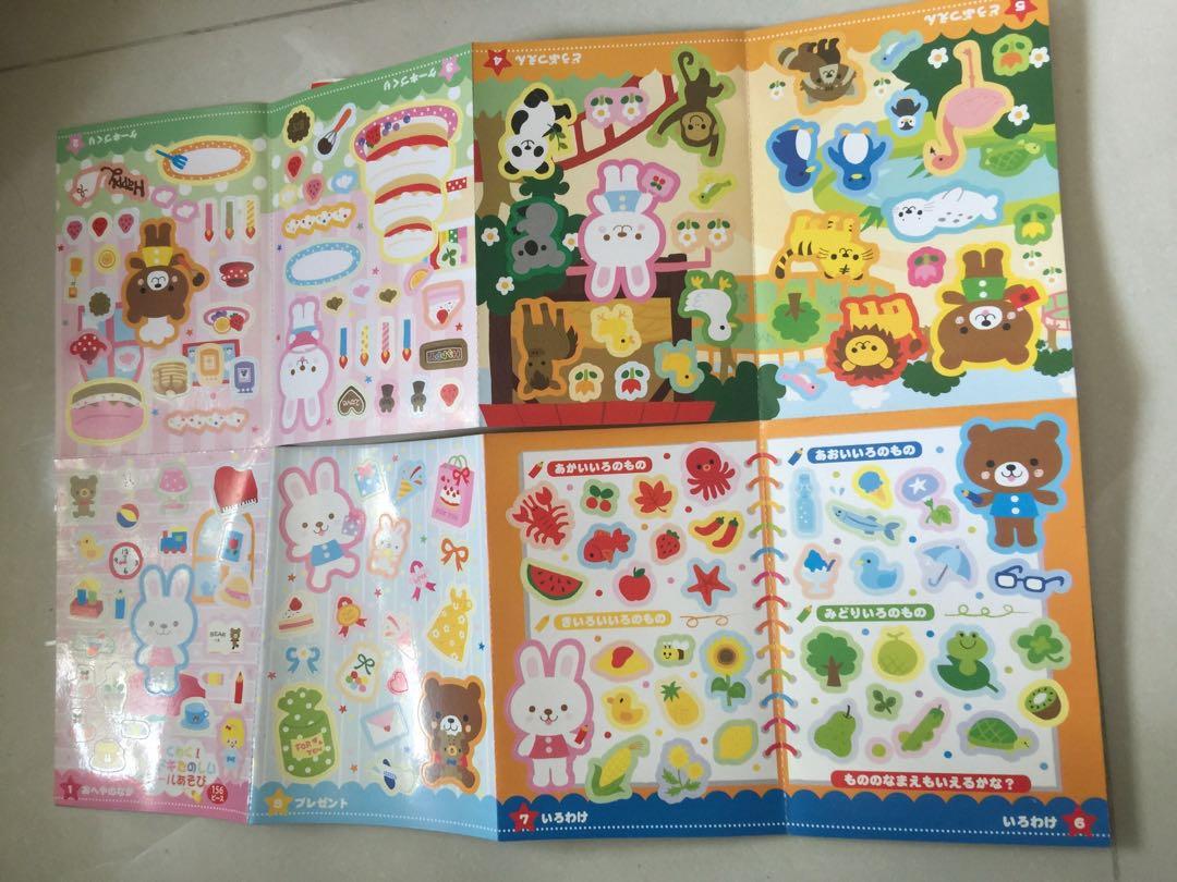 Daiso children's stickers, Hobbies & Toys, Stationery & Craft, Craft ...