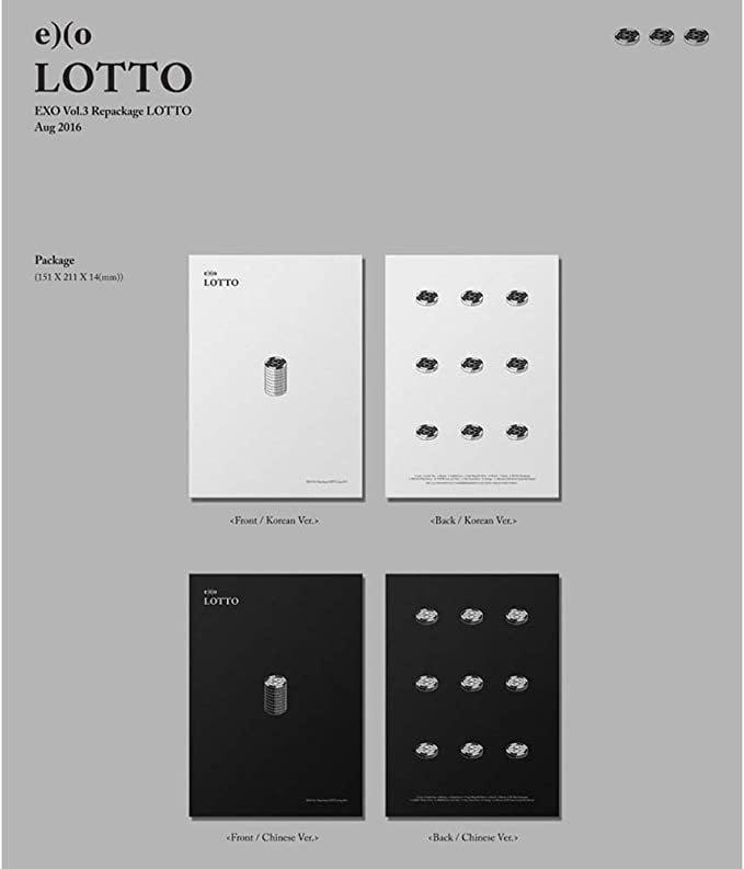 Exo Lotto Album K Wave On Carousell