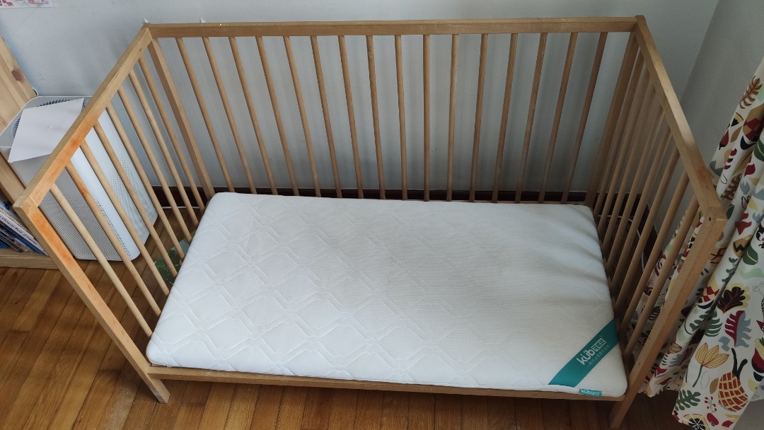 Ikea sniglar shop crib toddler bed