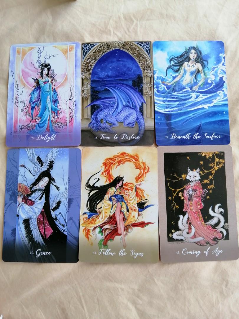 Foxfire The Kitsune Oracle Deck, Hobbies & Toys, Stationery & Craft
