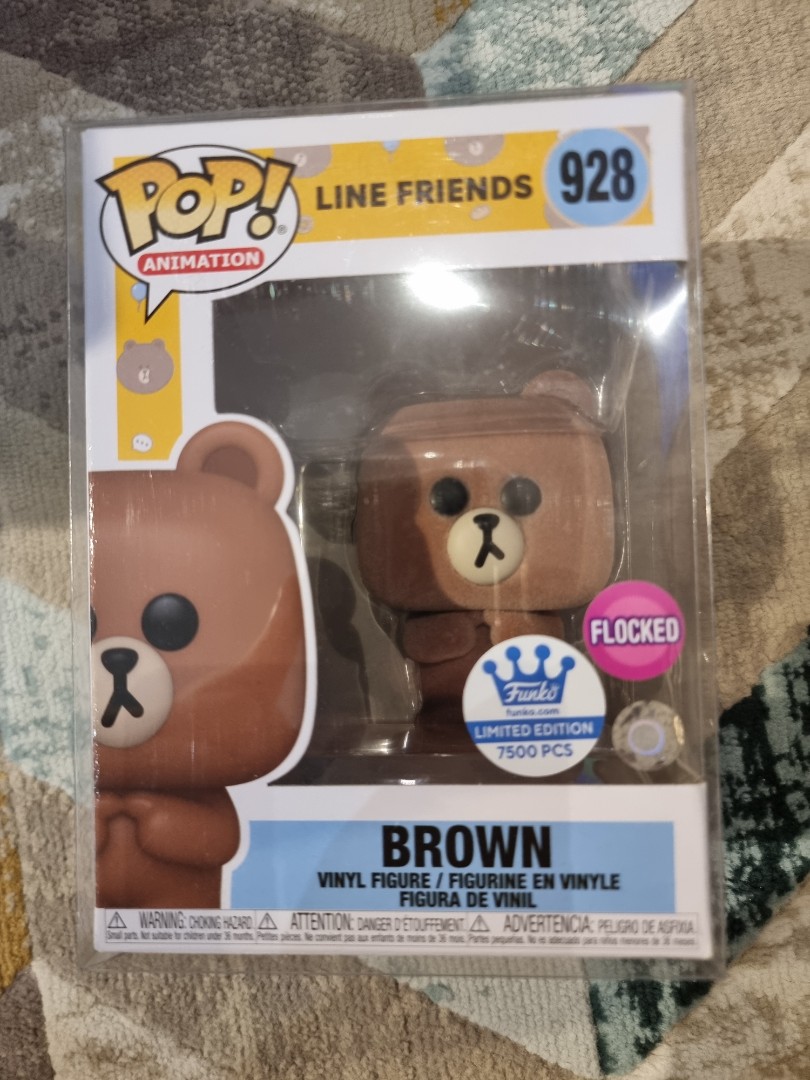 Funko Pop! Brown Flocked Funko Pop 