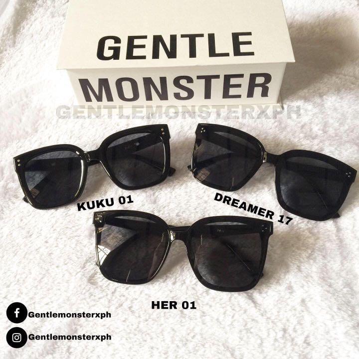 Gentle Monster Dreamer 17 unboxing, Dreamer 17 and Her 01 comparison