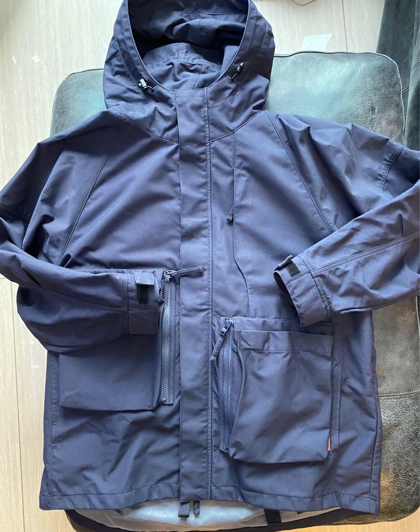 GOOPiMADE Geometry Mountain Parka NAVY GOOPi MADE／Geometry