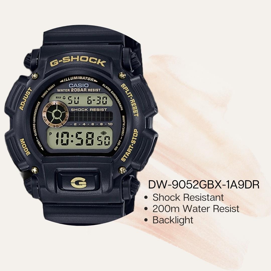 G Shock Anak Katak Gold DW 9052GBX 1A9DR Men s Fashion Watches