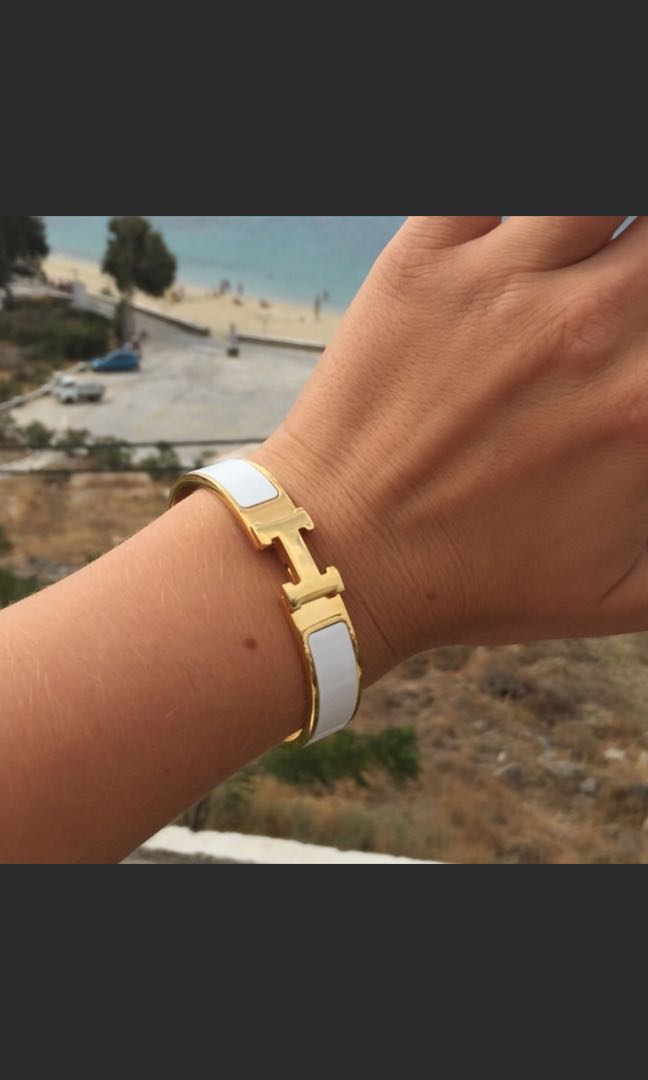 Hermes click bracelet dupe Women s Fashion Accessories on Carousell