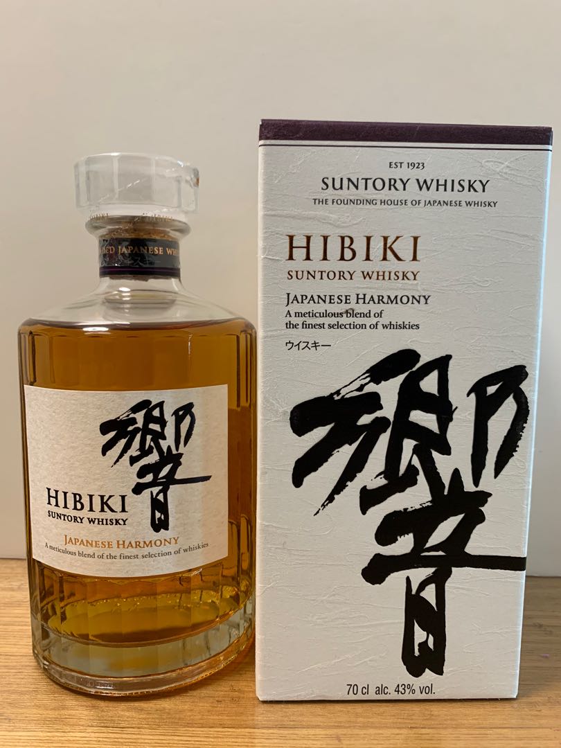 響Suntory Hibiki Harmony NAS 700ml 冇年份無年份英文版日本威士忌