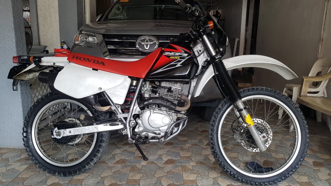 Honda XR200 model 2005, Motorbikes, Motorbikes for Sale on Carousell
