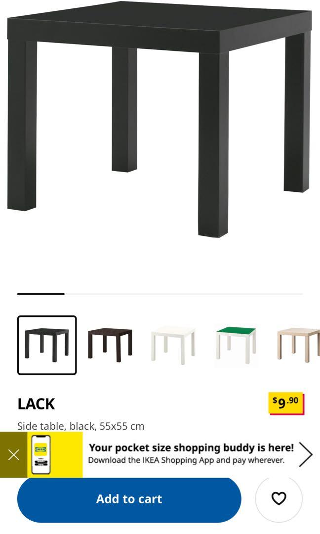 Ikea Lack Table Furniture Home Living Furniture Tables Sets On Carousell
