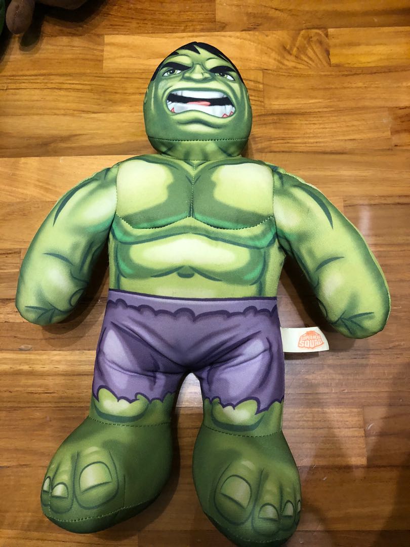 marvel hulk soft toy
