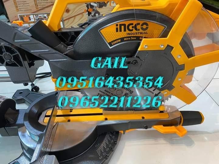 INGCO 2400W Sliding Compound Mitre Saw, Commercial & Industrial