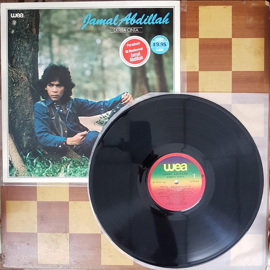 JAMAL ABDILLAH : Derita Cinta - LP, Hobbies & Toys, Music & Media